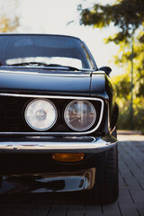 Classic Car Detail Vintage Oldtimer Close Up