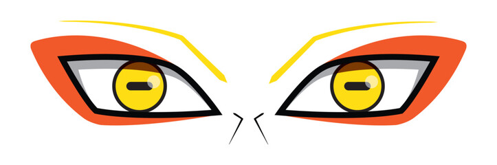 Sharingan Eyes Images IconSage mode eyes icon, vector illustration © Combotec