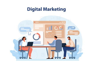 Digital marketing. Marketing strategy development innovative techniques,