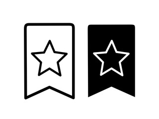 vector badge with stars on white background