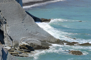 The Flysch formations on the Basque country