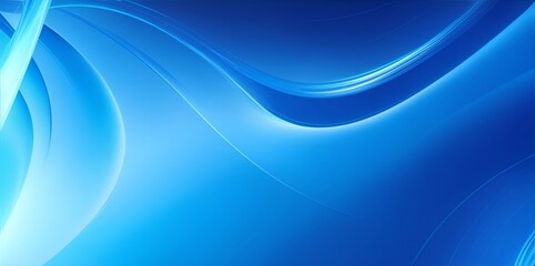 Naklejka premium Ubstract curved colors background. AI generated illustration