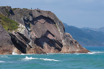 The Flysch formations on the Basque country