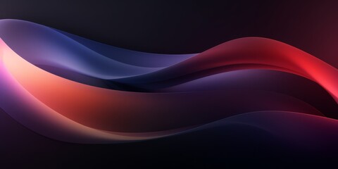 Fototapeta premium Abstract background with waves and lines, Generative AI