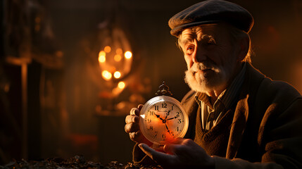 Businessman running out of time, time is running out, concept of out of time, business, timemachine