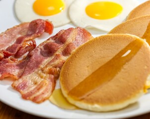 bacon and egg breakfast