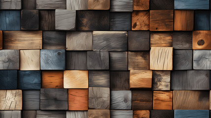 Seamless Woodgrain Pattern