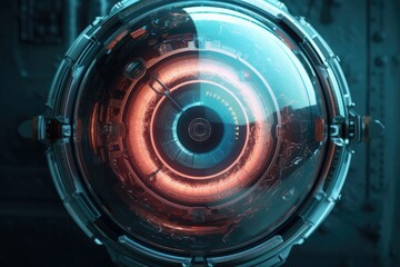 ai robotic eye iris world