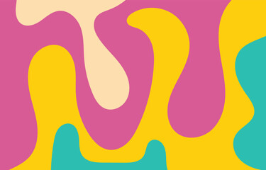 Colorful Abstract Groovy background design