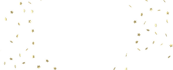 Festive Celestial Cascade: Mesmerizing 3D Illustration of Descending Christmas Stars