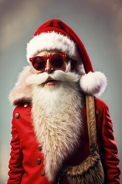 Weihnachtsmann cool, Art & Illustration