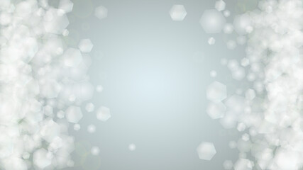 Vector Merry Christmas and New Year Card Collection with Magical Bokeh Lights Sparkle Confetti. Shiny Glitter Christmas Party Collection. Winter Sparkle Snowfall Design for Your Holiday's Web Page.