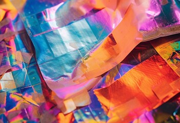 abstract piece of coloful paper background