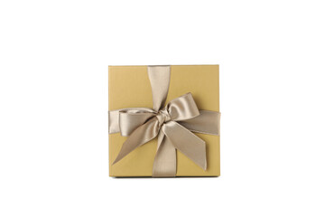 PNG, Concept of beautiful Christmas present, gift box, isolated on white background