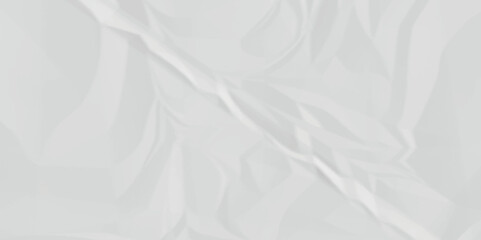 White paper texture is crumpled paper texture. White crumpled and creased paper texture. white crumpled blank paper texture. Grunge paper texture. 
