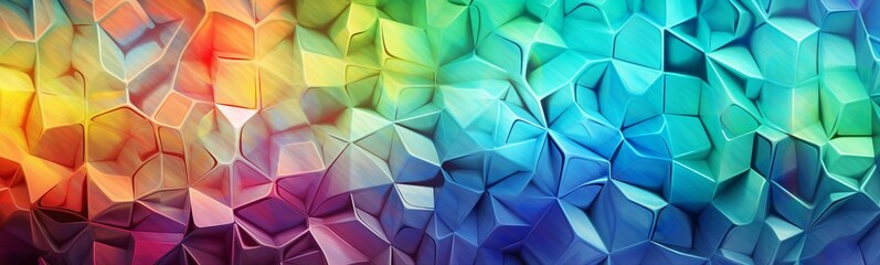 Obraz premium a rainbow colored abstract background banner