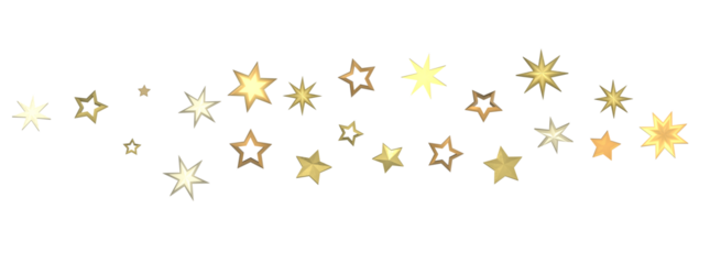 XMAS stars background, sparkle lights confetti falling. magic shining Flying christmas stars on night