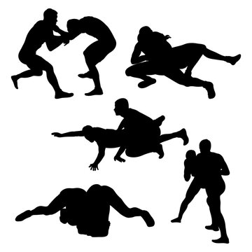 Self-defense techniques for women set flat Vector Image