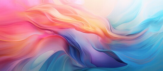 Obraz premium abstract colorful background with waves