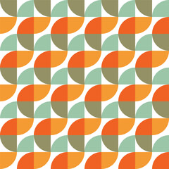 Abstract Geometric Pattern, Background Design. Vector Illustration.