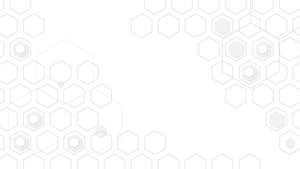 Abstract geometric background. Technology banner. Geometric rhombuses. Abstract geometric background with cubes.. Vector illustration.