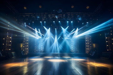 Illuminating the Stage Lighting Devices and Lights on a Theatrical Stage