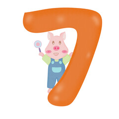 Number pig