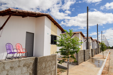 minha casa minha vida - casas em conjunto residencial do programa minha casa minha vida
