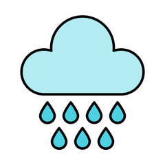 Rain Icon Design