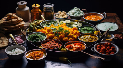 a different selection of Indian spices.
