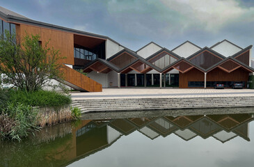 In China, the Civic Exhibition Hall in Xijiāng