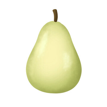 pear green fruit