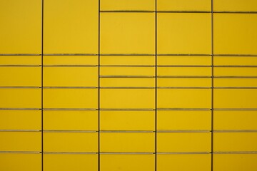 Gelbe Metall Fläche als Hintergrund
