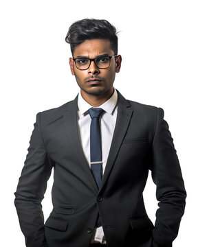 Young Professional portrait, office, career, workplace, business attire, Png, Transparent background