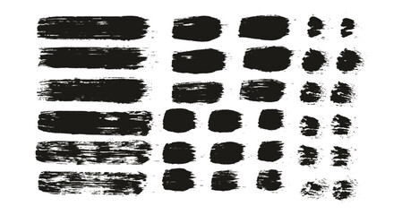 Round Brush Regular Straight Lines Artist Brush High Detail Abstract Vector Background Set  ULTRA