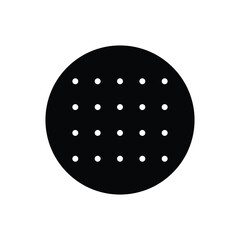 biscuit icon vector design template simple and clean