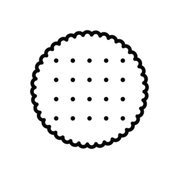 recommend clip art: biscuit icon vector design template simple and clean