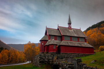 Old church in Borgund