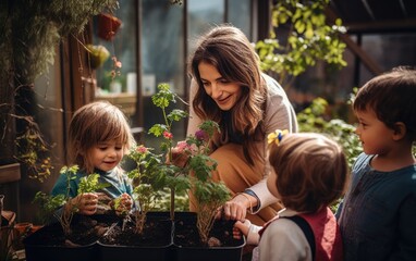 Nurturing Daycare Moments A Teacher Guidance