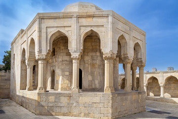 Fototapeta na wymiar Palace of the Shirvanshahs, Baku, Azerbaijan
