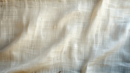 Linen fabric texture. Generative AI