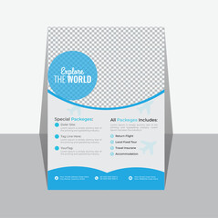 Travel flyer design