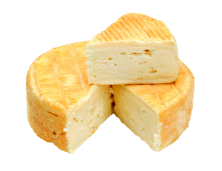 Munster, French cheese / transparent background