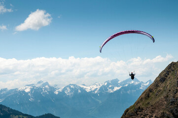 Sensation en parapente