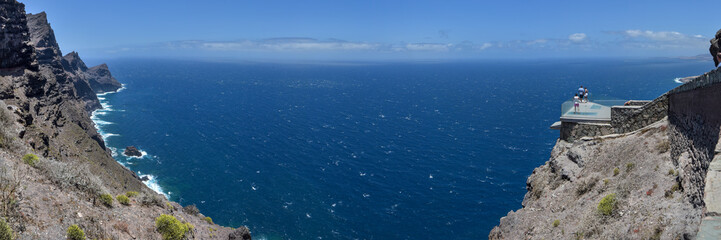 Atlantischer Ozean mit der Insel Gran Canaria