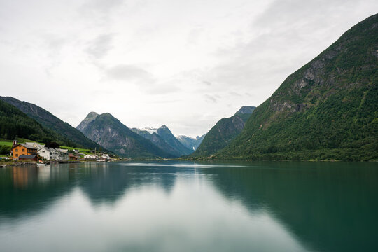 Fjaerland Fjord Norwegen