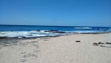 sunny day on the beach