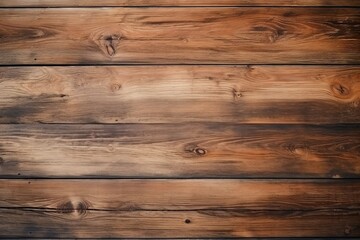 Brown wood texture background. Wooden planks old of table top view and board nature pattern decoration | Generative AI