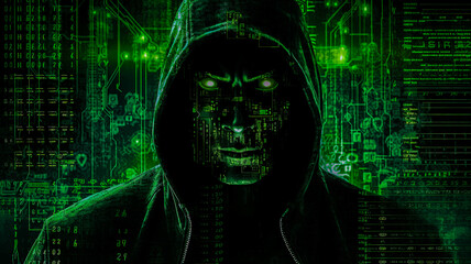 Pirate informatique dissimulé dans le dark web