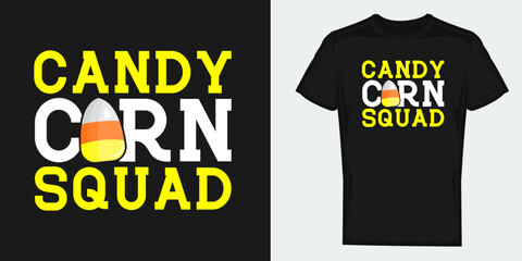 Halloween candy corn lover costume vector design, graphics for t-shirt prints